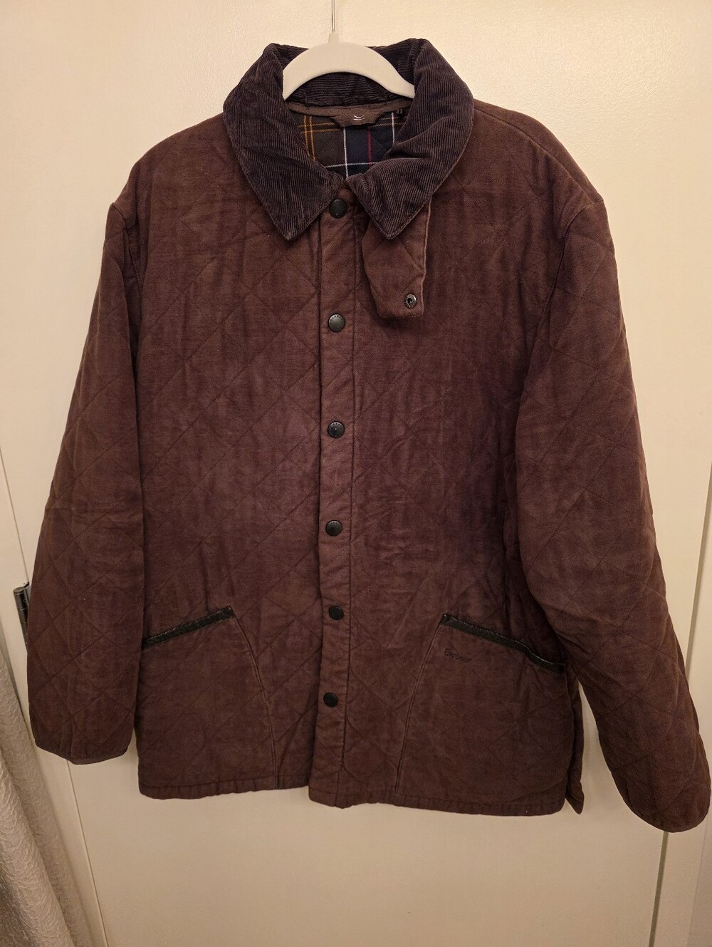 Barbour Liddesdale Moleskin Quilted Jacket